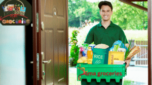 Groceries at door step with in minutes